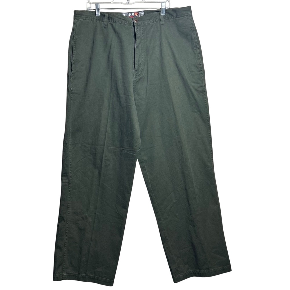 Blind Skateboards Body Bags Olive Green Baggy Pants Mens 38x30